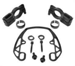 Magura EVO2-Adapter Für Eine Bremse, Schwarz, Inkl. EVO2-Montageplatte, Schwarz 1Stück