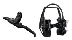 Magura HS22 Schwarz, 3-Finger-Hebel, Links/rechts Verwendbar, Mit EASY MOUNT Anbau, Einzelbremse