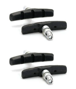 XLC V-Brake Bremsschuhe BS-V01 Schwarz 2 Paar 70 Mm