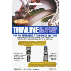 Kool-stop Kool Stop Bremsschuh V-Brake -Thinline- T2 Gelb Paar