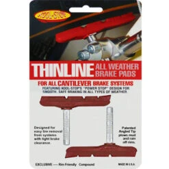 Kool-stop Kool Stop Bremsschuh Canti -Thinline C3 Salmon Paar