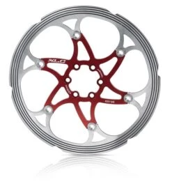 XLC Bremsscheibe BR-X59 Ø 203 Mm Rot/silber Mit CNC Reibring