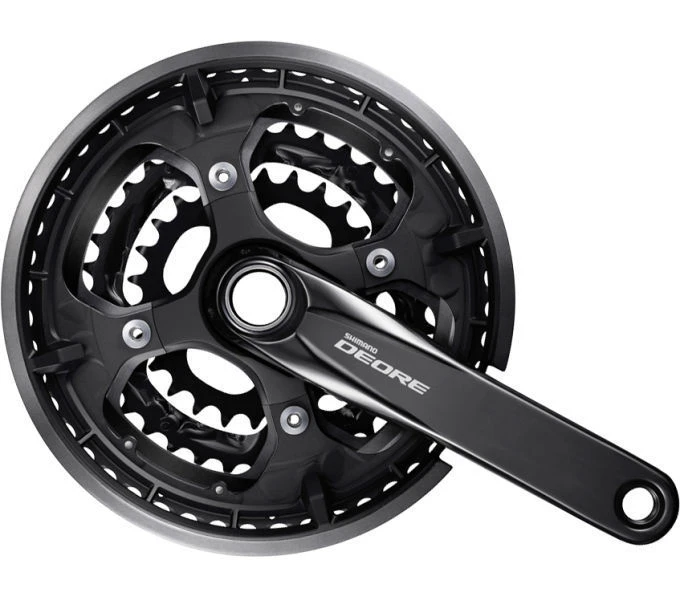 Shimano Kurbelgarnitur MTB FC-T6010 3x10 48-36-26 Zähne Schwarz 170mm Kurbel 1 Shimano Kurbelgarnitur MTB FC-T6010 3x10 48-36-26 Zähne Schwarz 170mm Kurbel