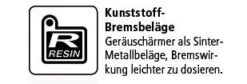 Shimano Scheibenbremsbelag G05A Resin PAAR -Shimano Store Kunststoffbremsbelaege 2