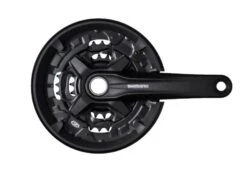 Shimano Kurbelgarnitur FC-MT210 3x9 Schwarz 44/32/22 Zähne K 175mm