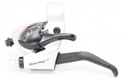 Shimano Tourney Schalt-Bremshebel ST-TX800 2 Finger 3-fach Links Silber