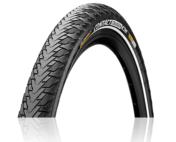 Continental 50-559 Contact Cruiser Draht E-Bike Black 1 Continental 50-559 Contact Cruiser Draht E-Bike Black